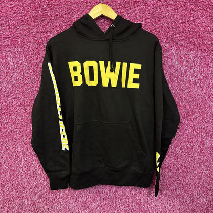 David Bowie Ziggy Stardust Black Women's Hoodie Small