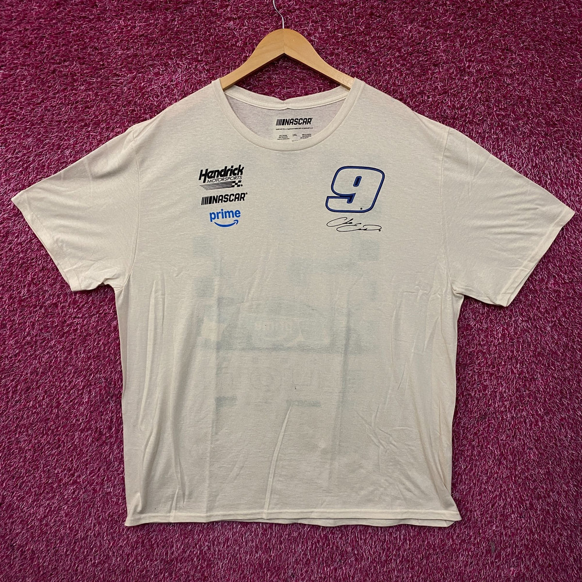 NASCAR - Chase Elliott #9 Prime - Hendrick Motorsports Graphic T-Shirt 2XL
