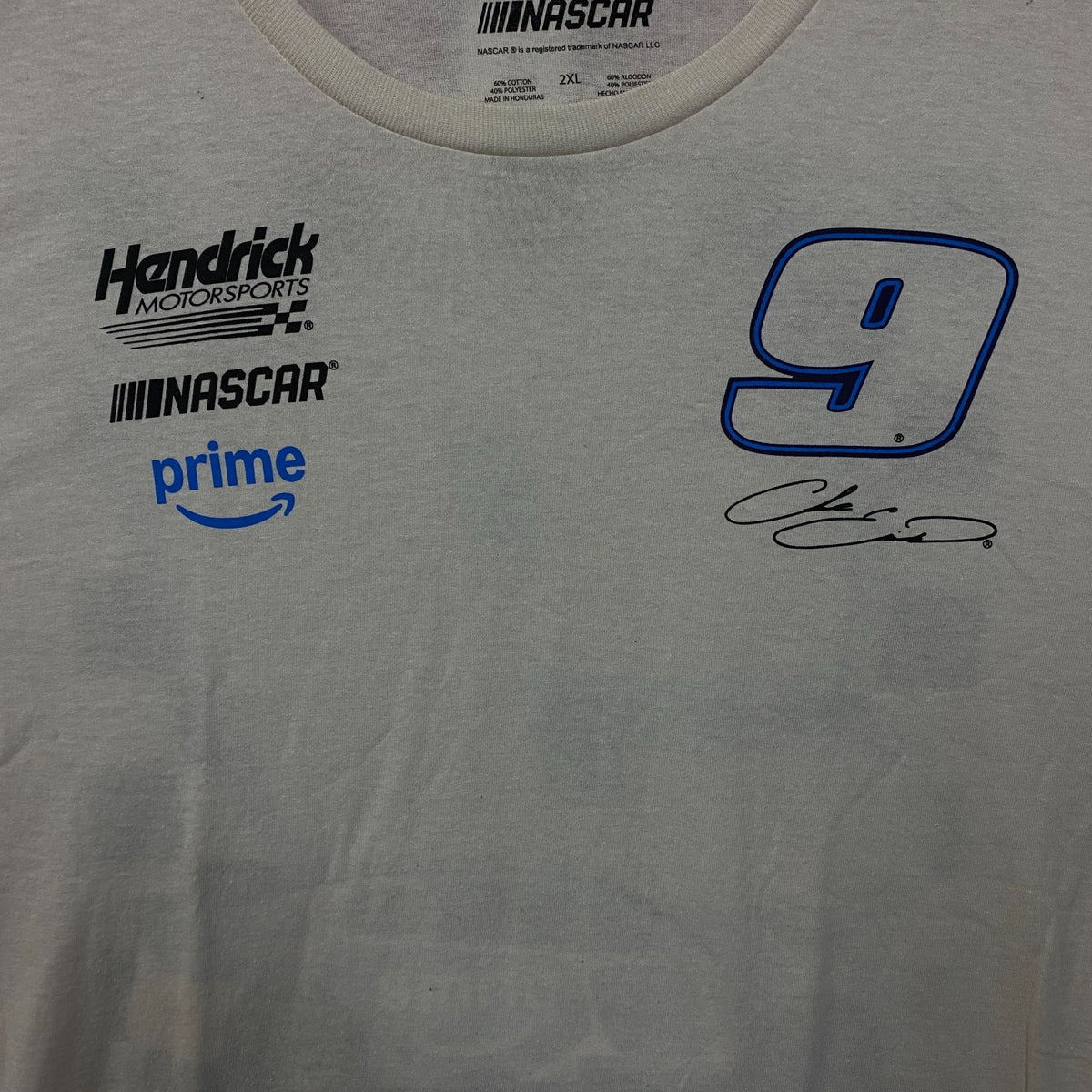 NASCAR - Chase Elliott #9 Prime - Hendrick Motorsports Graphic T-Shirt 2XL