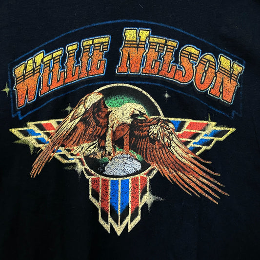 Willie Nelson Eagle Emblem Graphic T-shirt 2XL