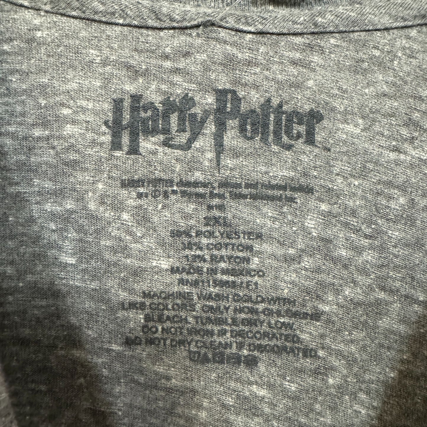 Harry Potter Gryffindor vs Draco Malfoy Slytherin chibi style T-shirt size 2xl