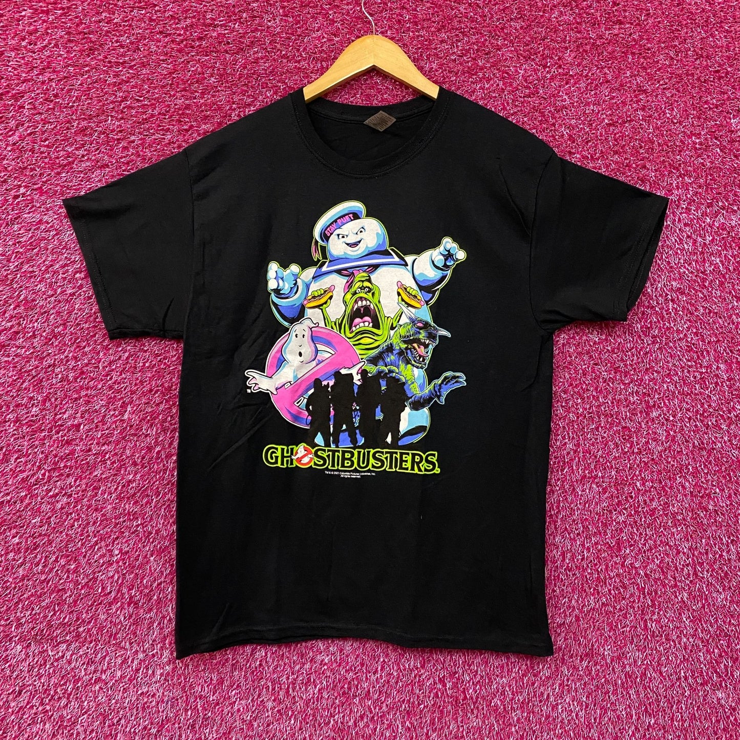 Ghostbusters Logo No Ghost Graphic Design T-Shirt large