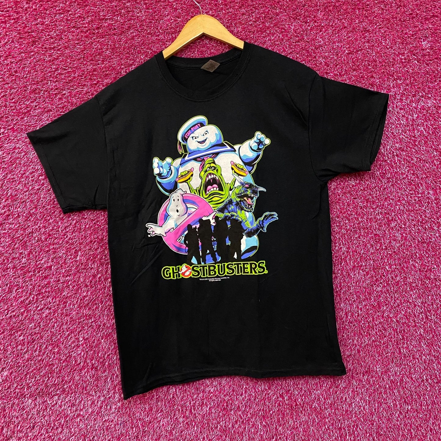 Ghostbusters Logo No Ghost Graphic Design T-Shirt large