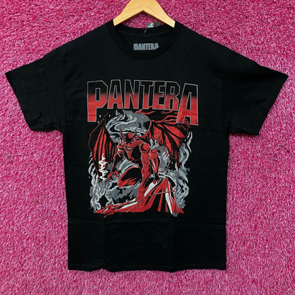 Pantera Cowboys From Hell Devil Smoking Metal Band T-Shirt Medium