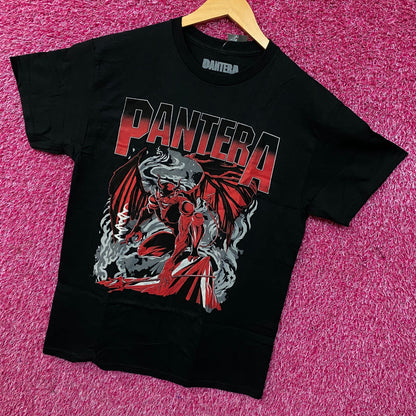 Pantera Cowboys From Hell Devil Smoking Metal Band T-Shirt Medium