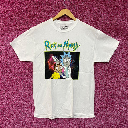Rick and Morty Eye Pull T-shirt size medium