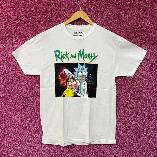 Rick and Morty Eye Pull T-shirt size medium