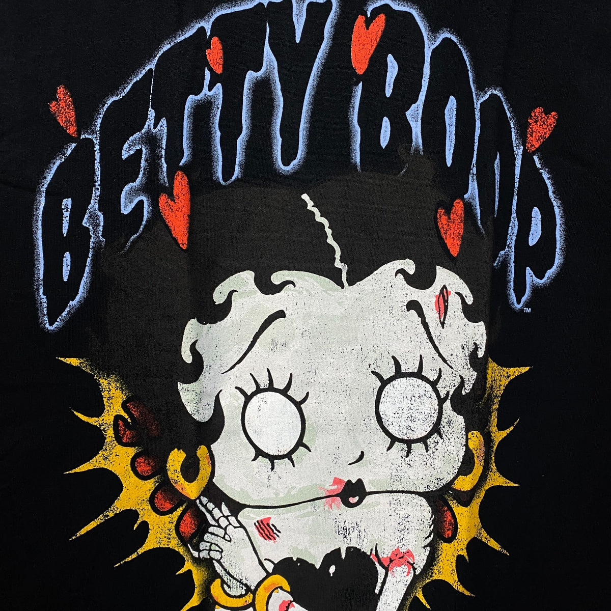Fleischer Studios Betty Boop Zombie Love Graphic T-Shirt Medium