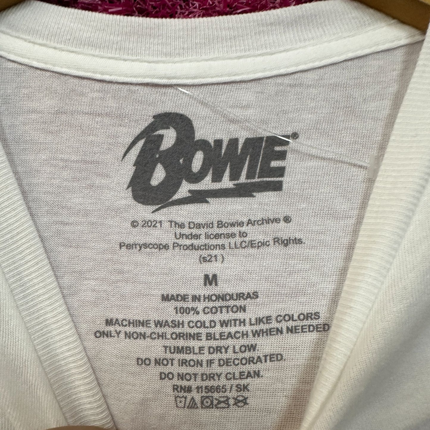 David Bowie starman Rock Tshirt size Medium