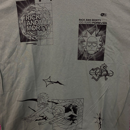 Rick and Morty Adult Swim Graphic T-Shirt XL