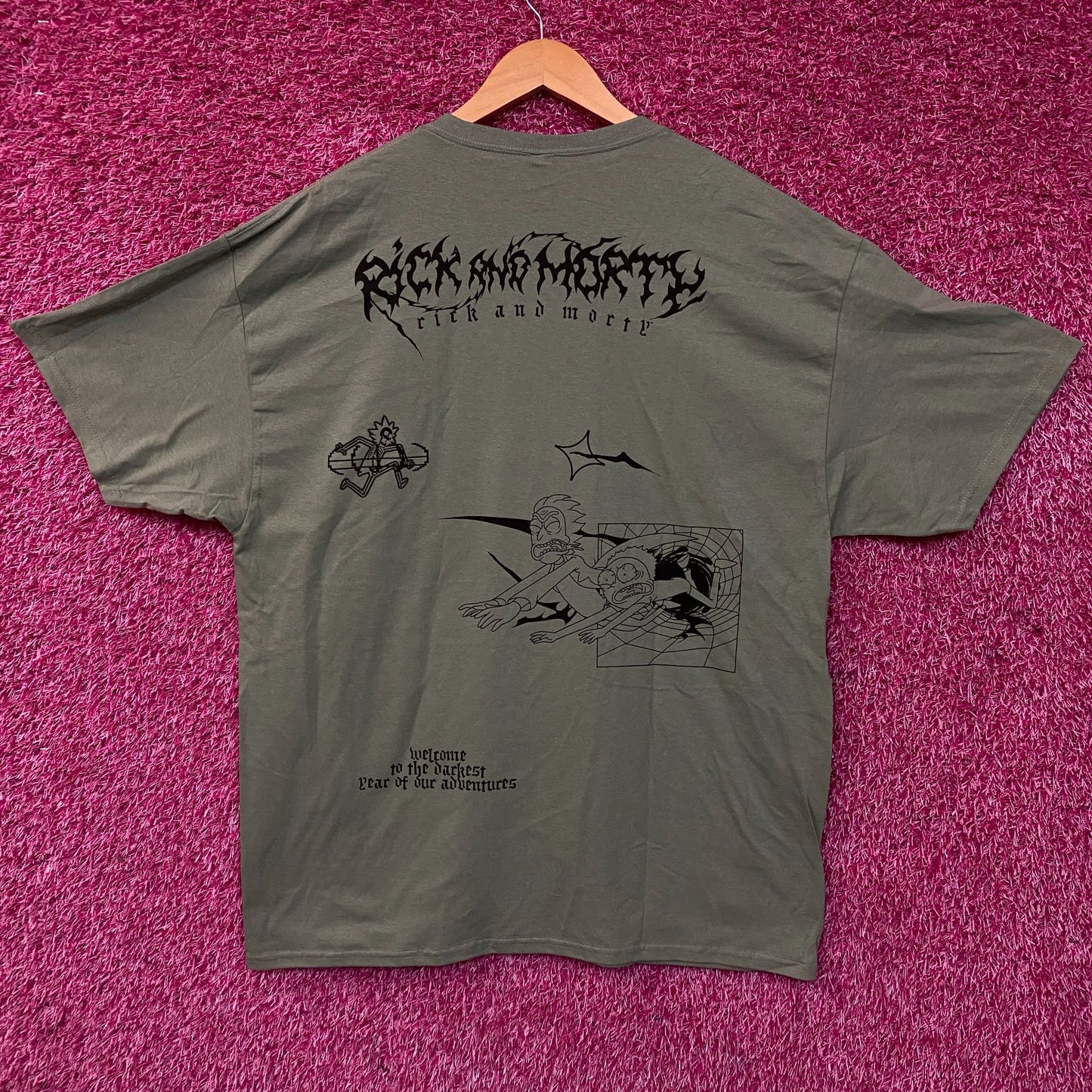 Rick and Morty Adult Swim Graphic T-Shirt XL