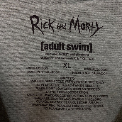 Rick and Morty Adult Swim Graphic T-Shirt XL