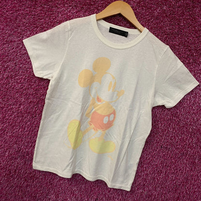 Junk Food Clothing Disney Mickey Mouse Faded Original T-Shirt Medium
