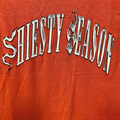 Pooh Shiesty Shiesty Season Orange Tshirt size Medium