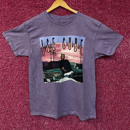 Ice Cube It Was A Good Day Lavender Graphic T-Shirt Large