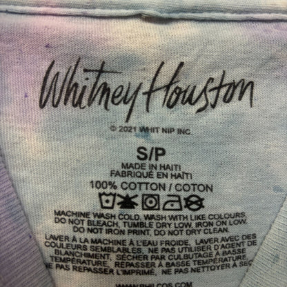 Whitney Houston  Retro Tie Dye Tshirt size Small