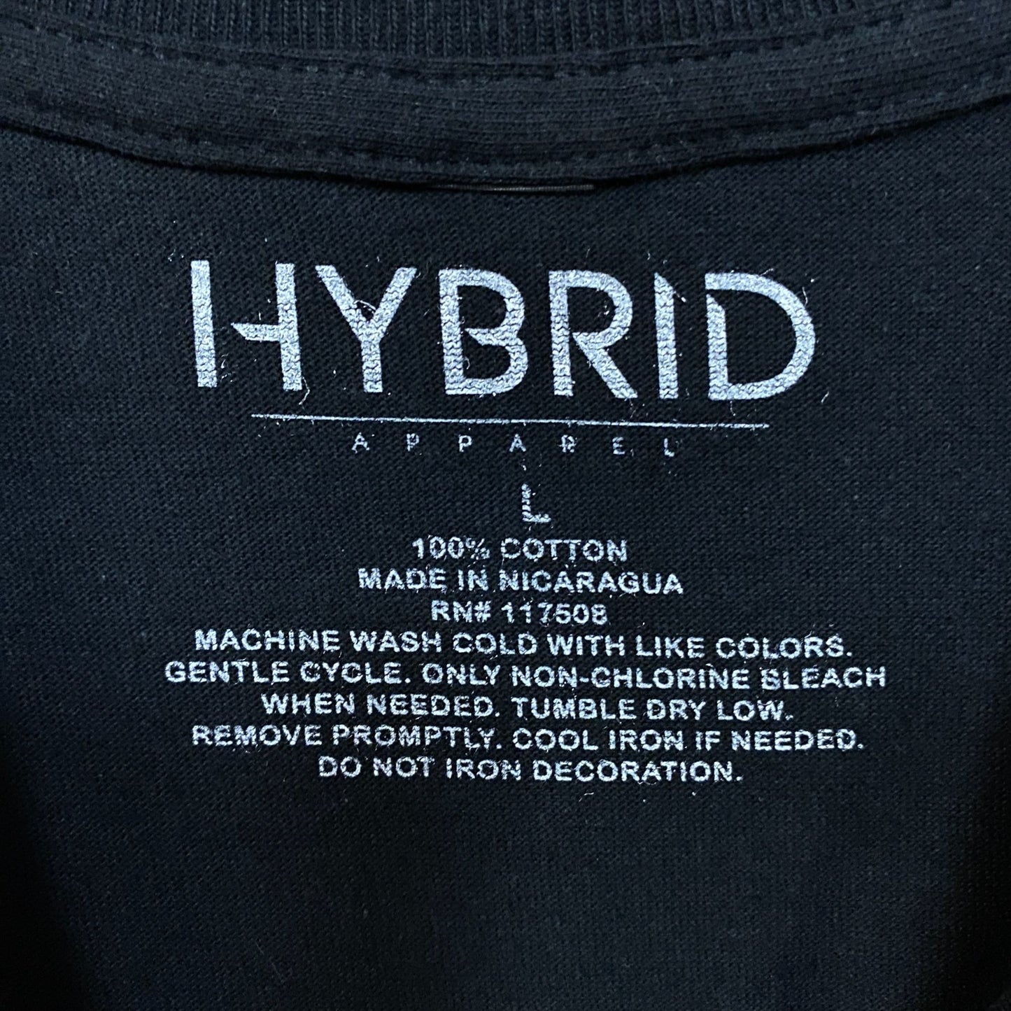Hybrid Street Style World Circuit Graphic T-Shirt Large