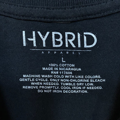 Hybrid Street Style World Circuit Graphic T-Shirt Large