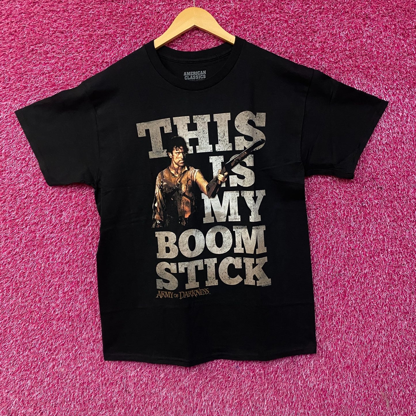 American Classics This Is My Boom Stick Army of Darkness T-Shirt Large
