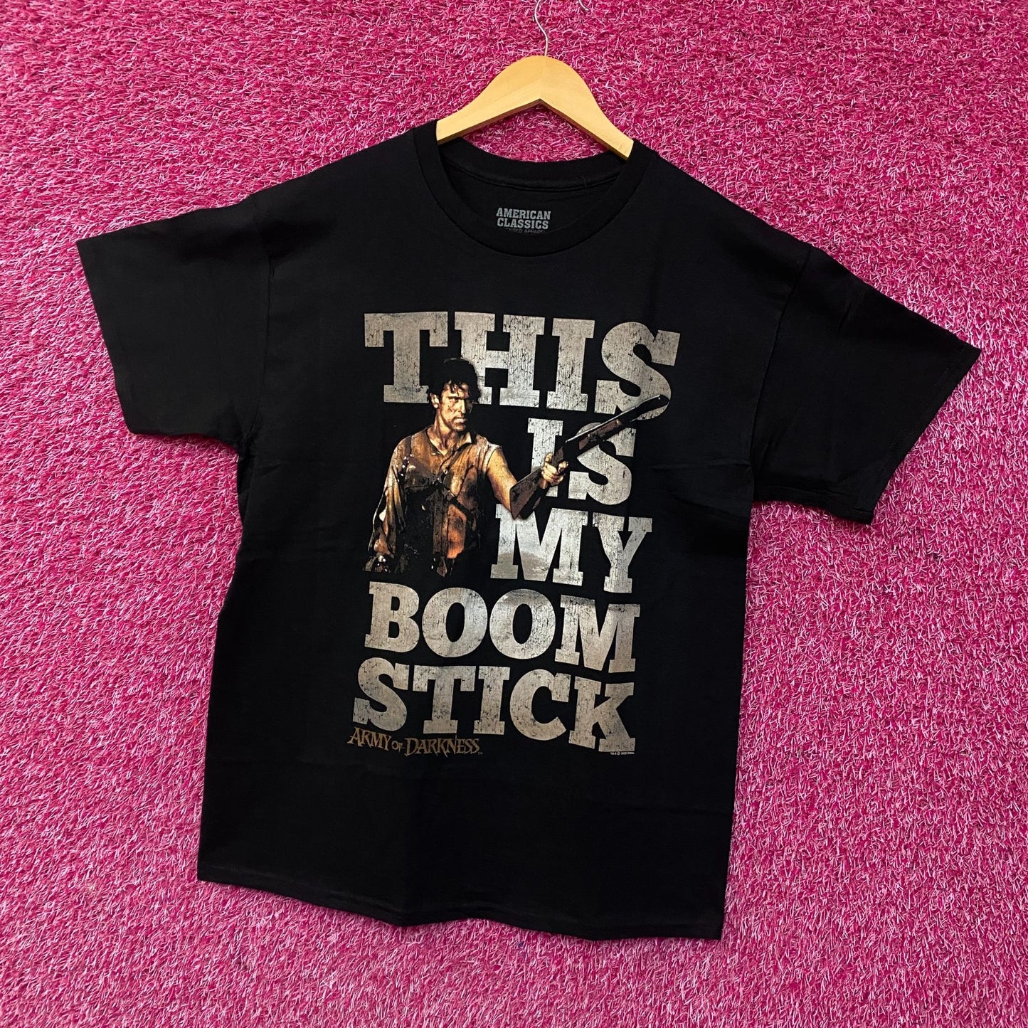 American Classics This Is My Boom Stick Army of Darkness T-Shirt Large