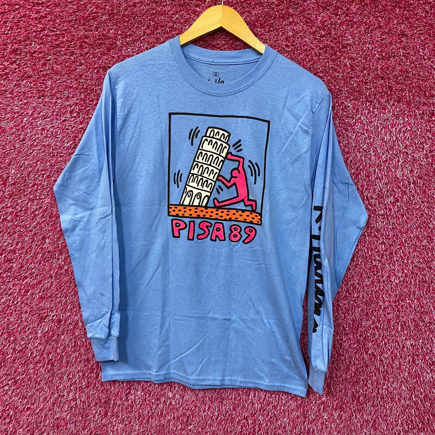 Keith Haring Pisa 89 Long Sleeve T-Shirt Small