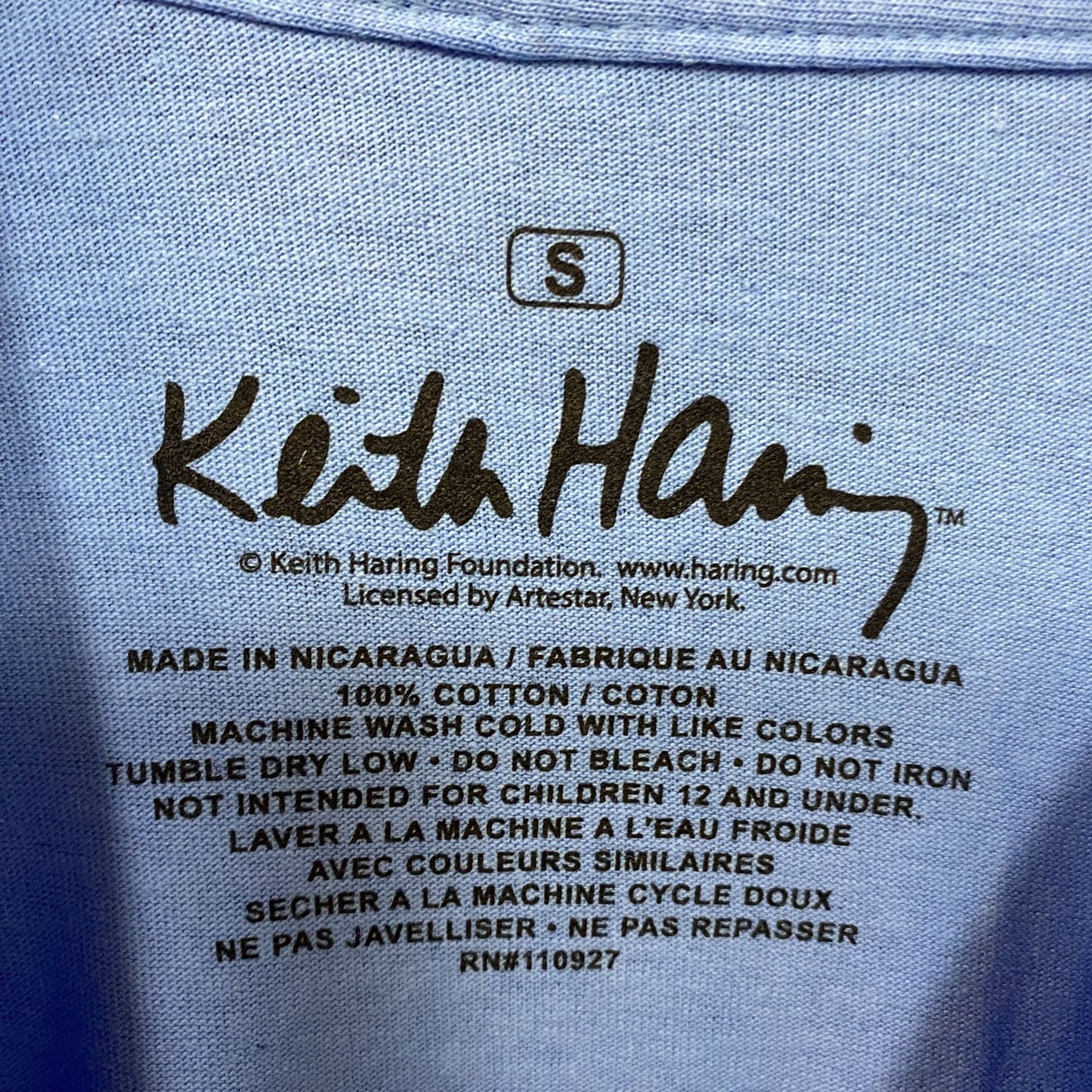 Keith Haring Pisa 89 Long Sleeve T-Shirt Small