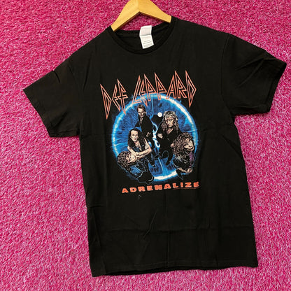 Def Leppard Adrenalize Album Rock Band T-Shirt Size Small