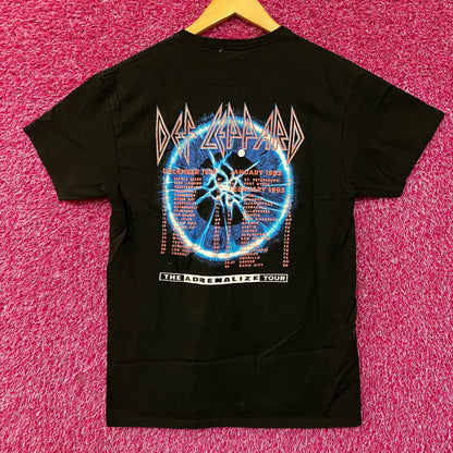 Def Leppard Adrenalize Album Rock Band T-Shirt Size Small