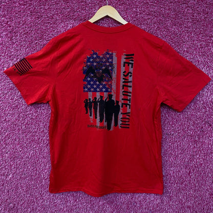 Bass Pro Shops "We Salute You" Graphic T-Shirt XL