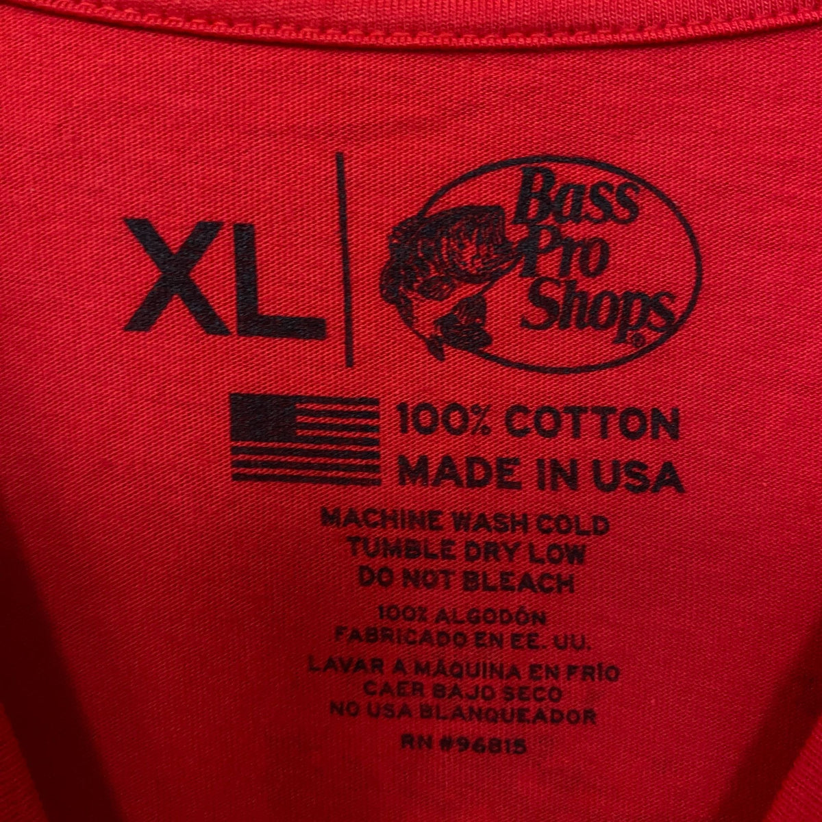 Bass Pro Shops "We Salute You" Graphic T-Shirt XL