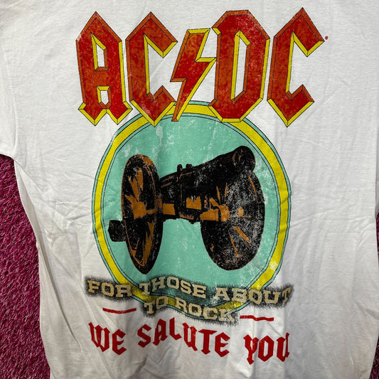 AC/DC For Those About To Rock Tshirt size Large