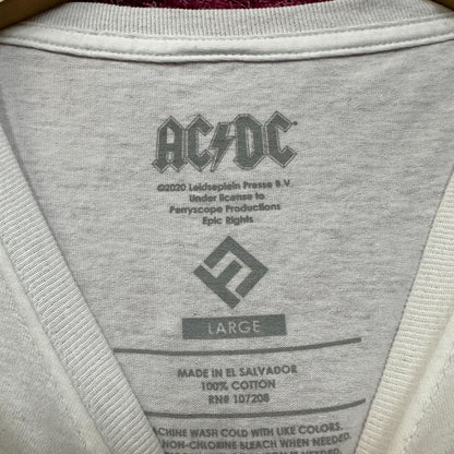 AC/DC For Those About To Rock Tshirt size Large