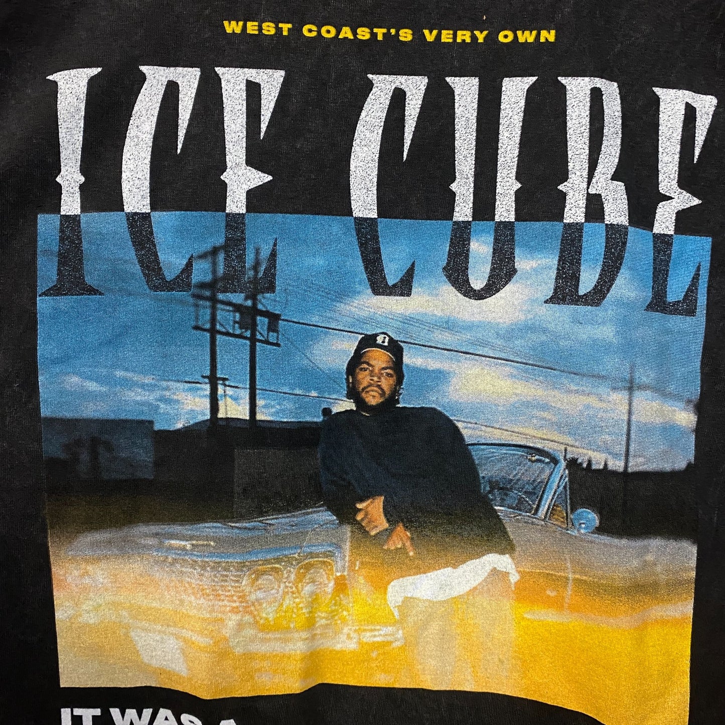 Ice Cube It Was A Good Day Graphic T-Shirt Large