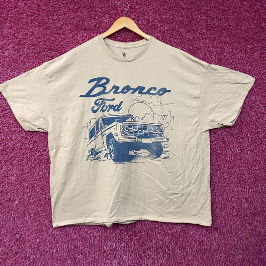 Junk Food Clothing Ford Bronco Vintage Graphic Tee B/C