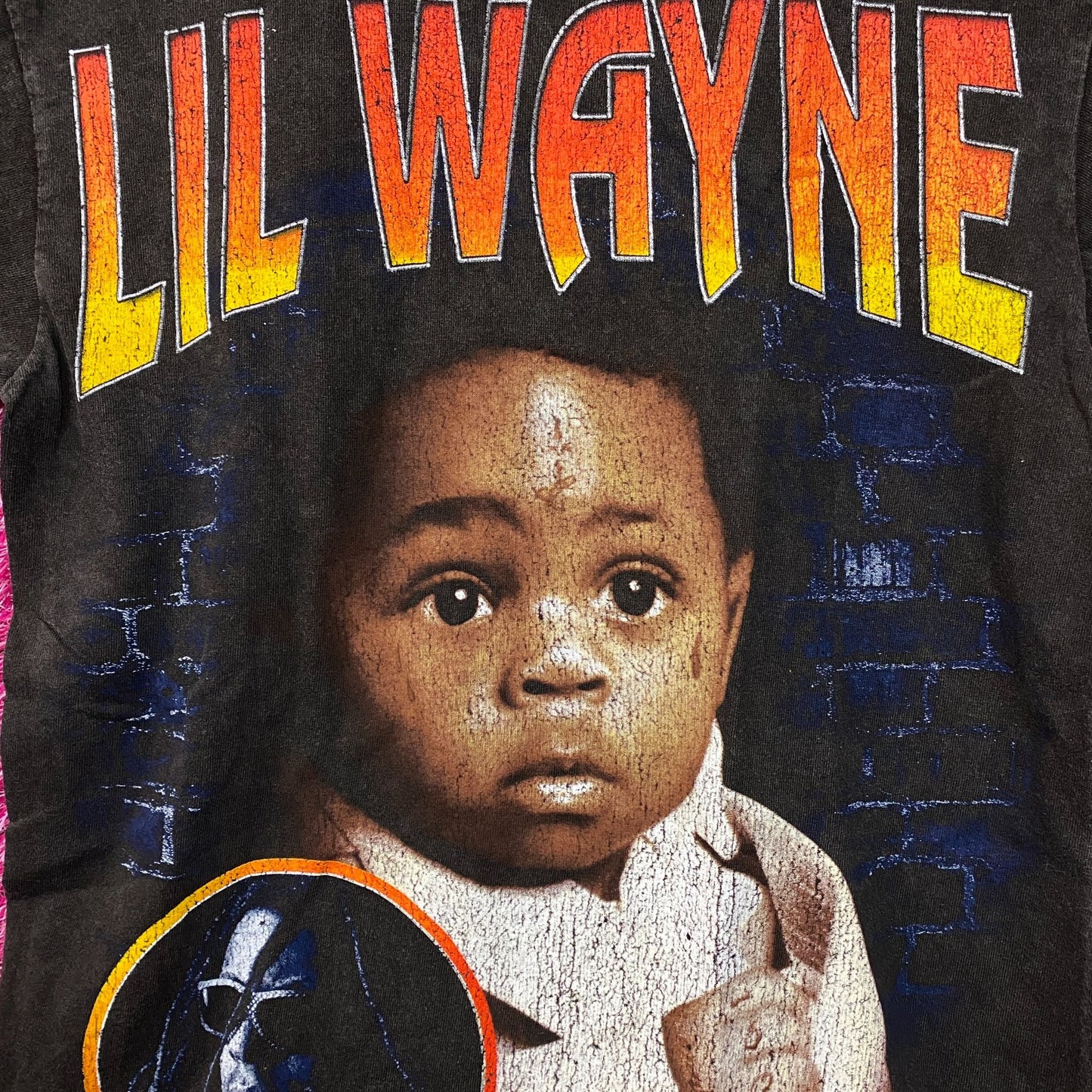 Lil Wayne The Carter III Baby Wayne Portrait T-Shirt Medium