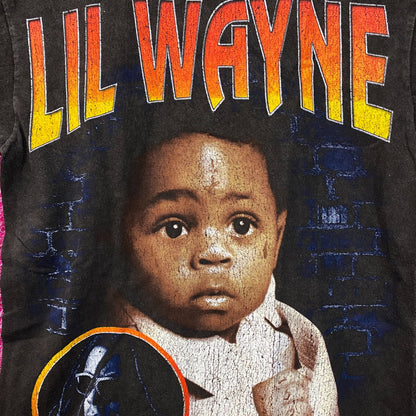 Lil Wayne The Carter III Baby Wayne Portrait T-Shirt Medium