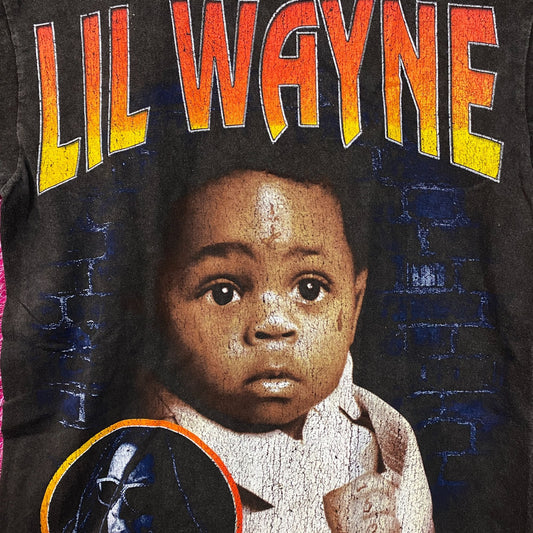 Lil Wayne The Carter III Baby Wayne Portrait T-Shirt Medium