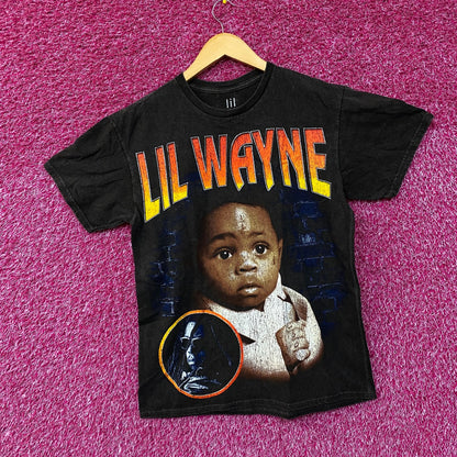 Lil Wayne The Carter III Baby Wayne Portrait T-Shirt Medium