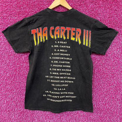 Lil Wayne The Carter III Baby Wayne Portrait T-Shirt Medium