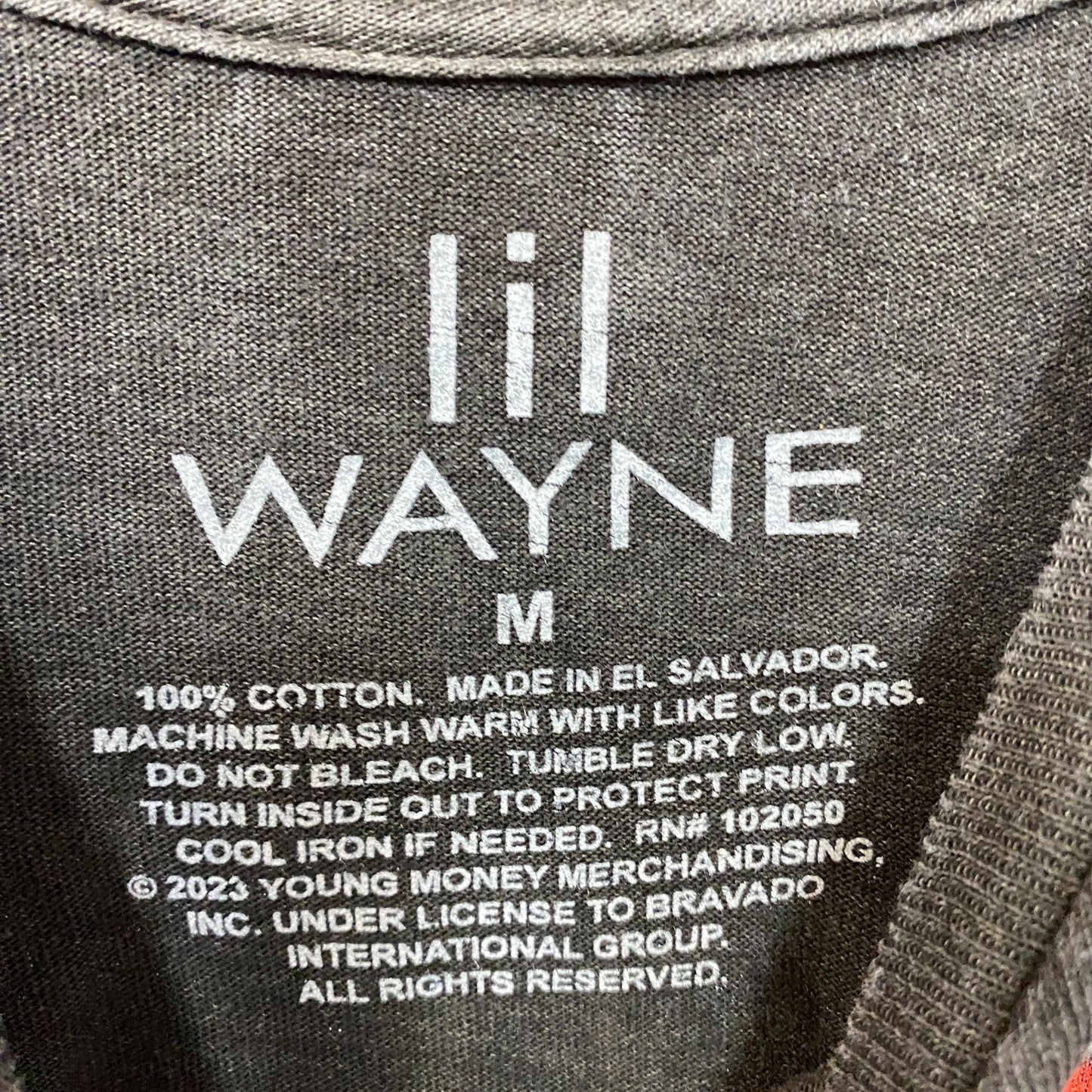 Lil Wayne The Carter III Baby Wayne Portrait T-Shirt Medium
