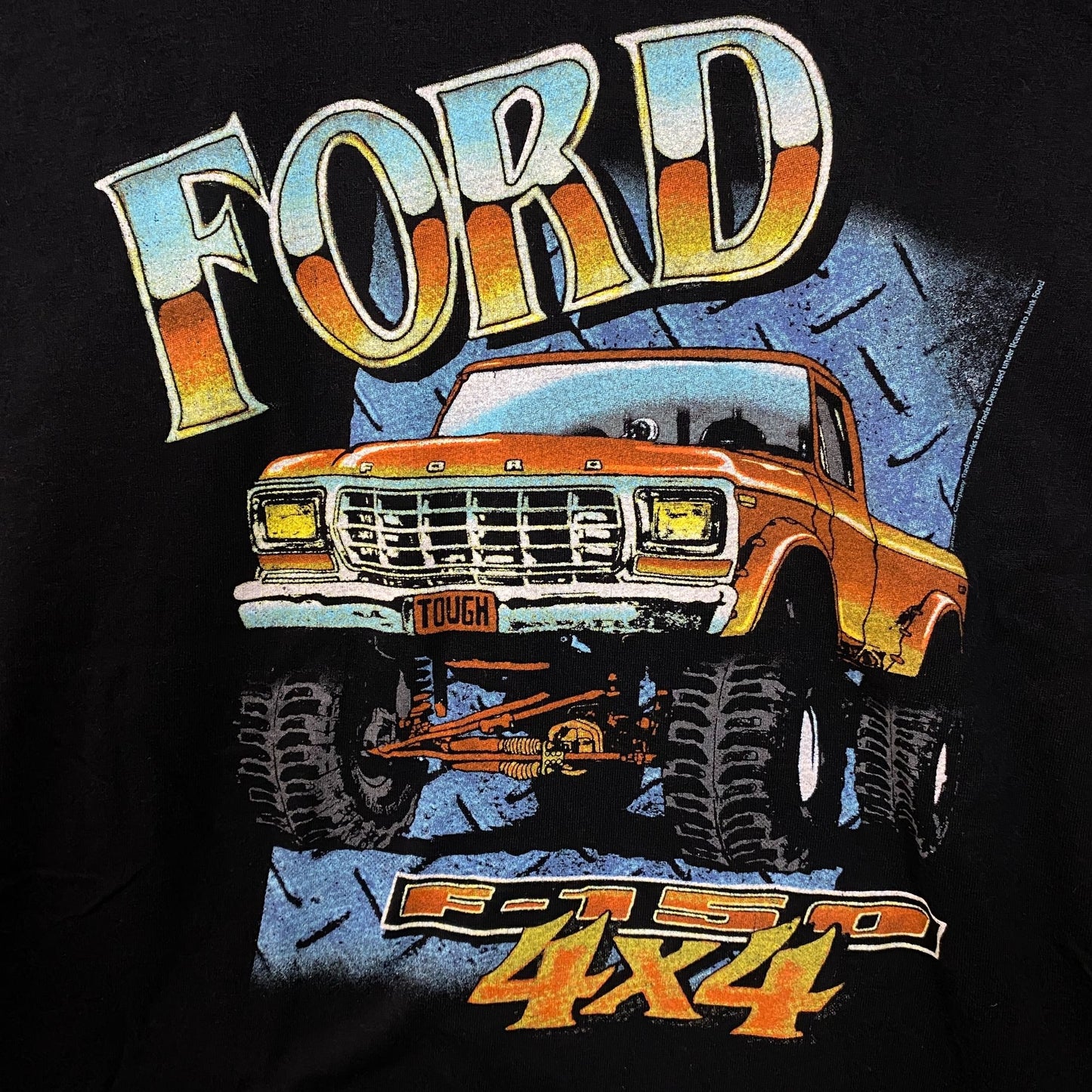 Junk Food Clothing Ford 4X4 Flea Market T-Shirt Medium