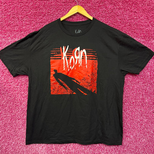 Korn Self-titled Album Cover Art Nu Metal Rock Band Tee 2XL