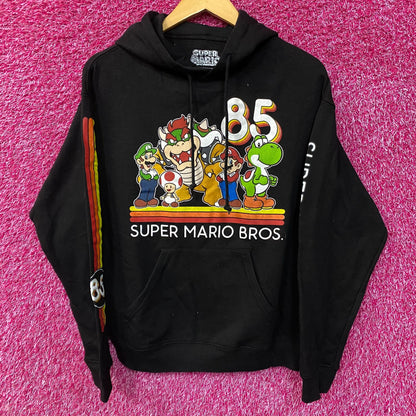 Nintendo Super Mario Bros Characters 85 Hoodie Small