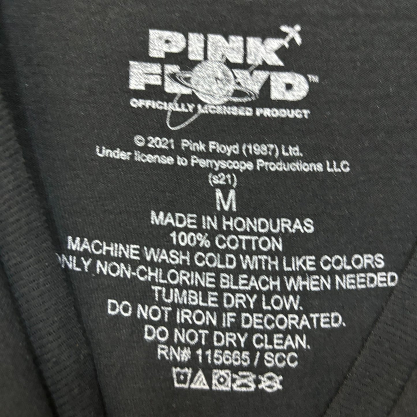 Pink Floyd Dark Side Of The Moon Rock Tshirt medium