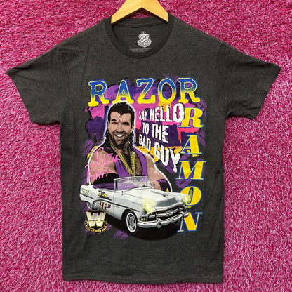 WWE Razor Ramon Say Hello To The Bad Guy T-Shirt Small
