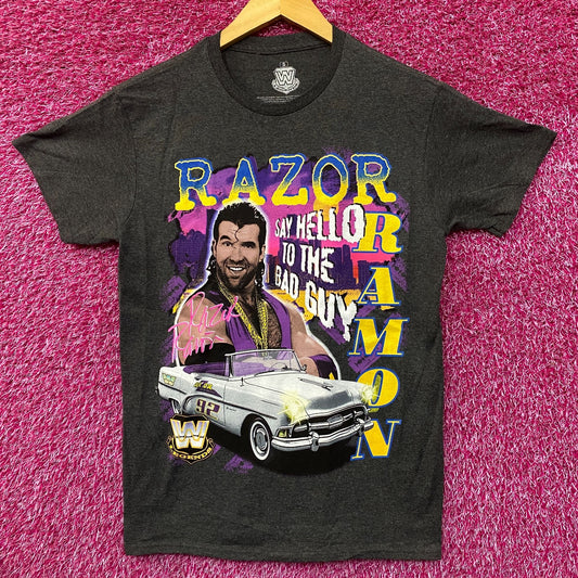 WWE Razor Ramon Say Hello To The Bad Guy T-Shirt Small