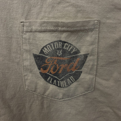 Junk Food Ford Motor City Flathead Women's Crop T-Shirt Small