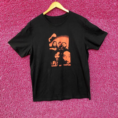 Gang of Youth Face Print Black T-Shirt XXL