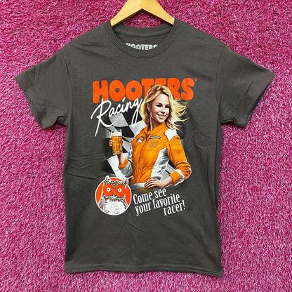 Hooters Racing Come See Your Favorite Racer T-Shirt small