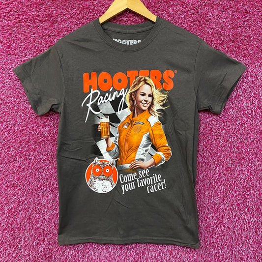Hooters Racing Come See Your Favorite Racer T-Shirt small